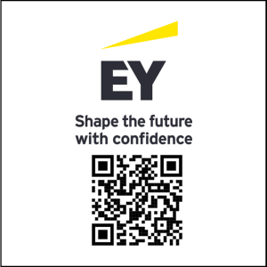 EY logo QR 2025 con borde