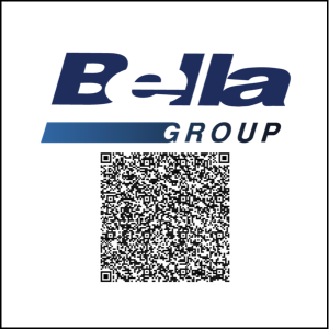Bella Group Logo Qr 2025 con borde