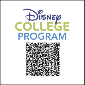 Disney CP QR logo 2025 con borde