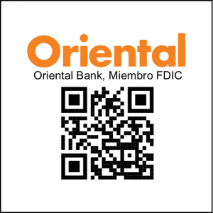Oriental Logo QR 2025 con borde