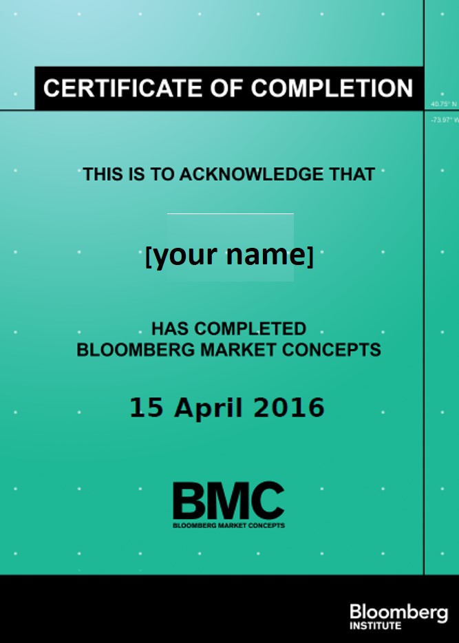 Modelo certif BMC