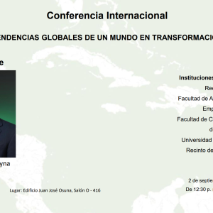 Conferencia Internacional Tendencias Globales de un Mundo en Transformación