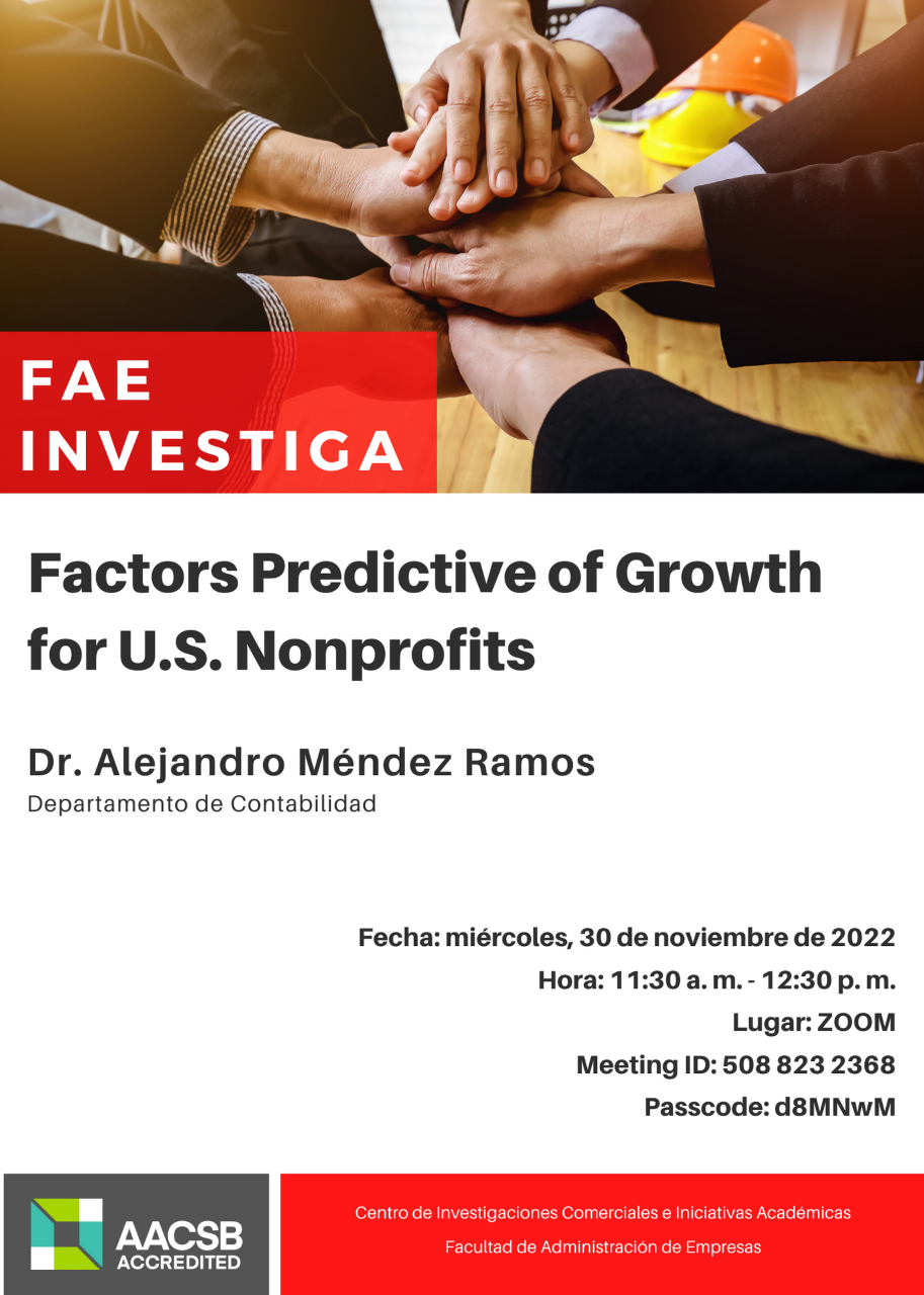 FAE Investiga, Alejandro Méndez, Factors predictive