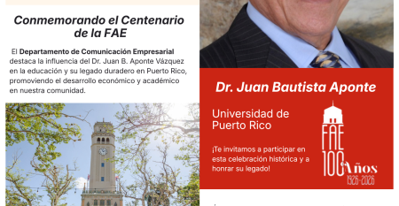 Homenaje al Dr Juan Bautista flyer