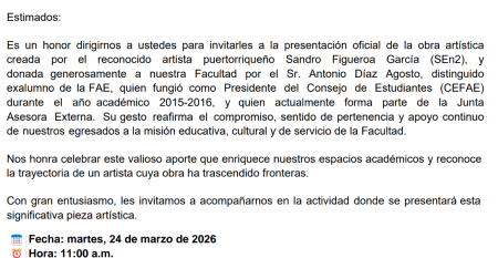 invitacion ceremonia mural